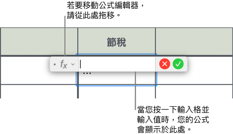 公式編輯器。