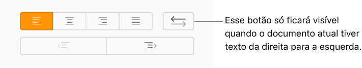 O botão Direção do texto na barra lateral Formato.