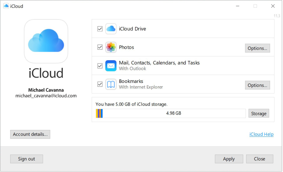 Turn iCloud features on or off - Apple Support