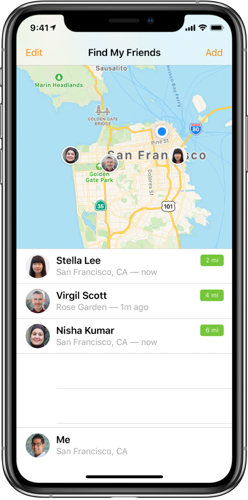 Utiliser Localiser Mes Amis Sur Votre IPhone, IPad Ou IPod Touch ...