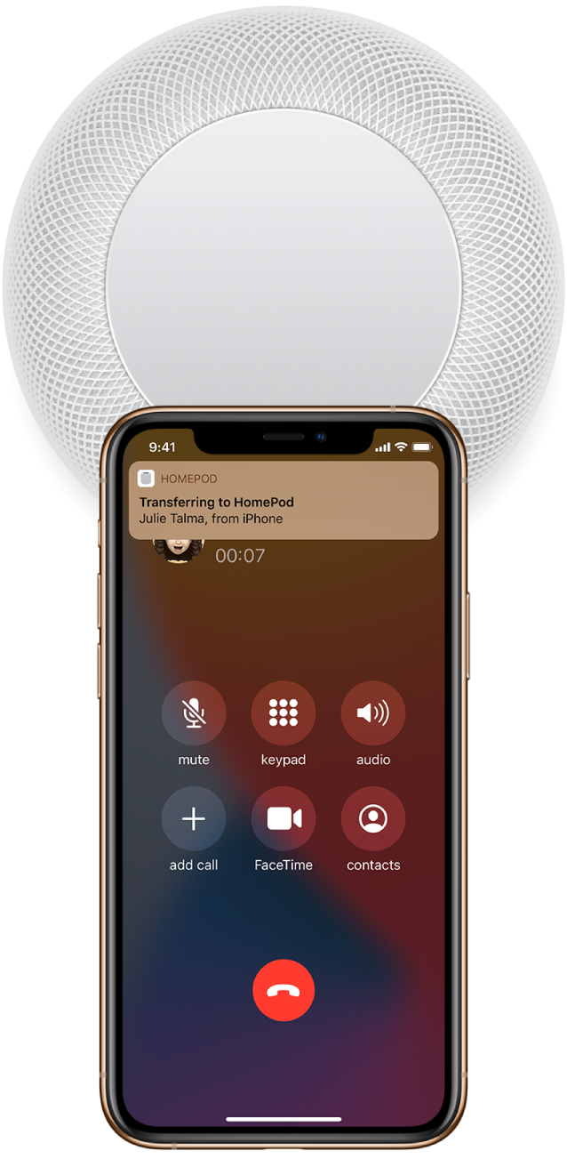 Use HomePod for phone calls - Apple Support