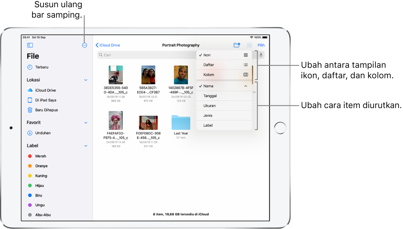 Melihat File Dan Folder Di File Di Ipad Apple Support