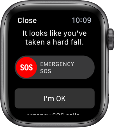 Manage fall detection on Apple Watch 