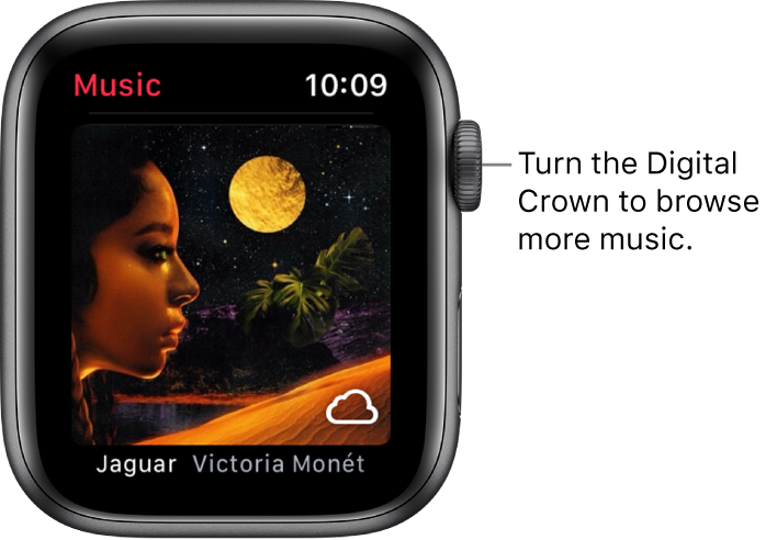 how to make your apple watch play music