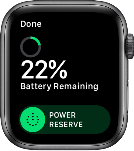 apple watch battery status