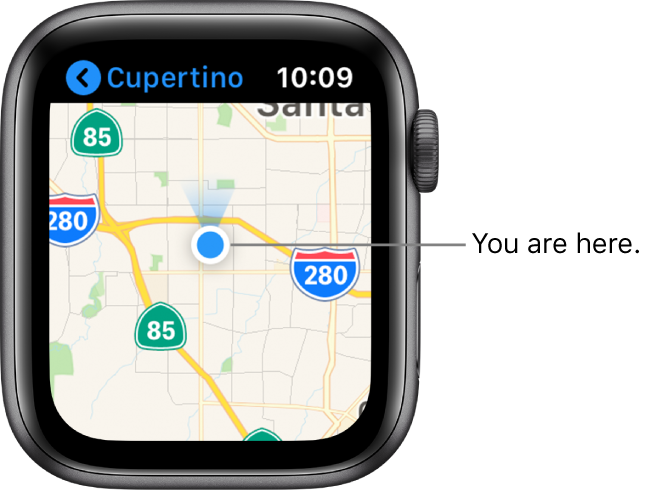 apple watch series 4 maps