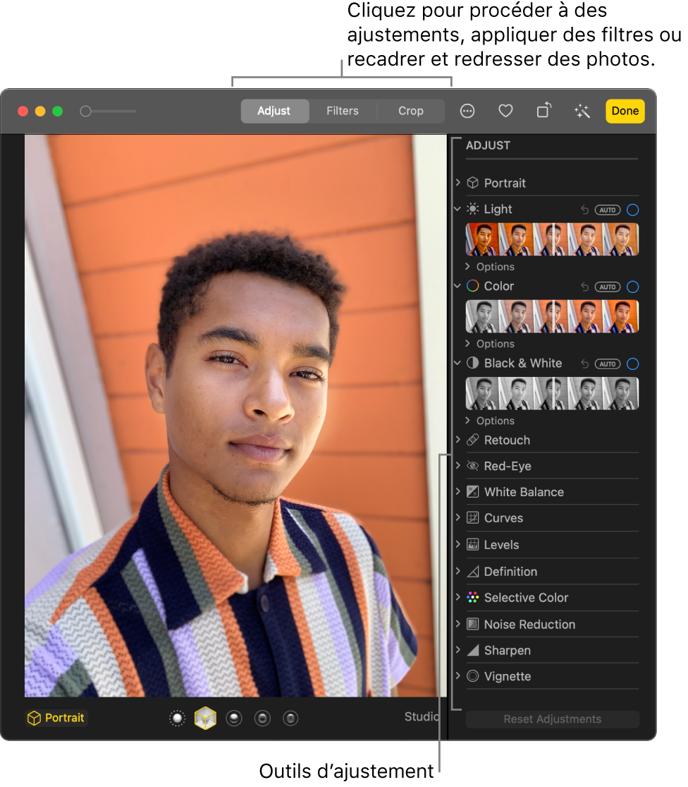 Notions élémentaires Sur Les Techniques D édition De Photos Dans Photos Sur Mac Assistance Apple