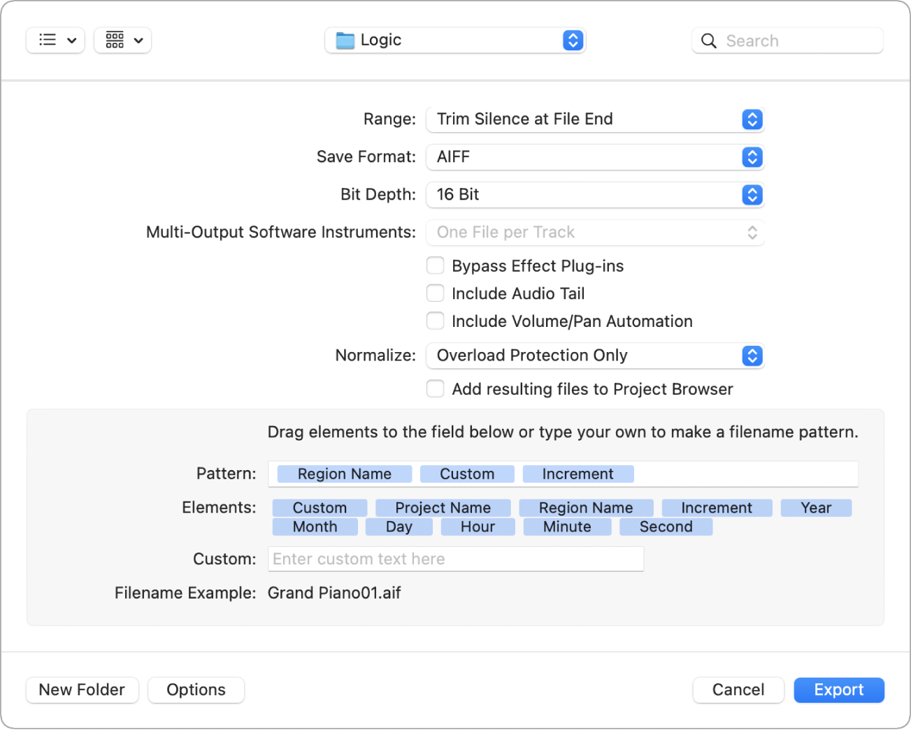 silent audio file download