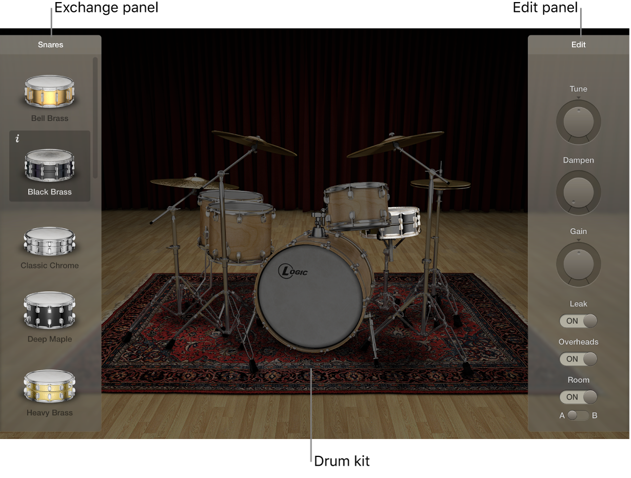 808 drum kit garageband