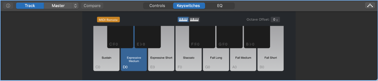 図。「キースイッチ」パネル。