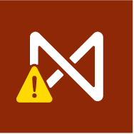 Icono de alerta de “Transición no encontrada”