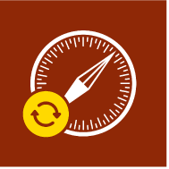 Un icono de alerta de “Descargando contenido remoto”