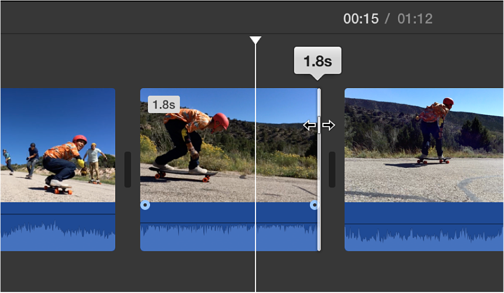 how to cut clips in imovie mac