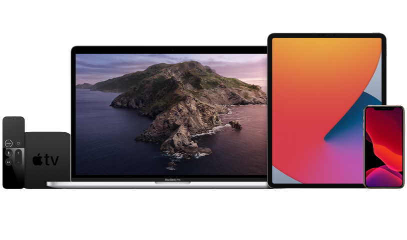 Omezení a nastavení datových částí pro Apple TV zahrnuje například odložení softwarových aktualizací nebo nastavení plochy