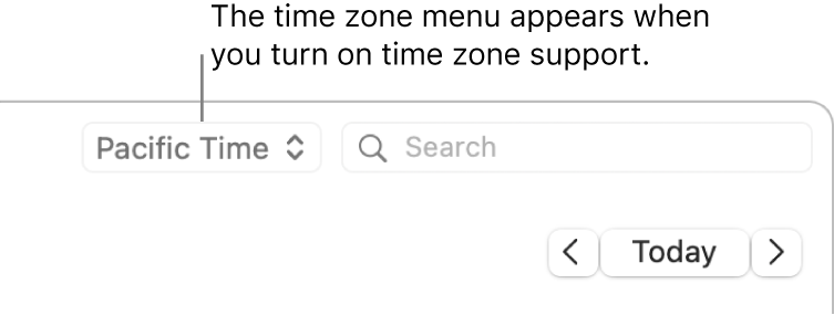 Use Different Time Zones In Calendar On Mac Apple Support