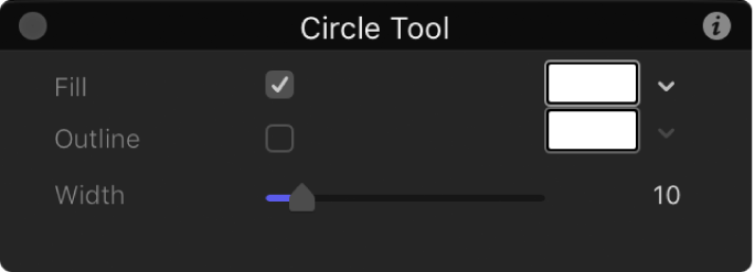 Circle Tool HUD