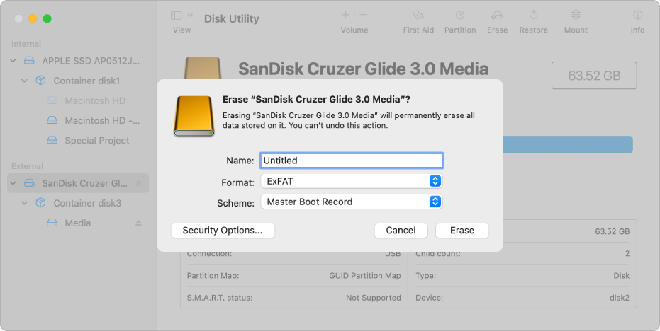 disk formatting tool mac