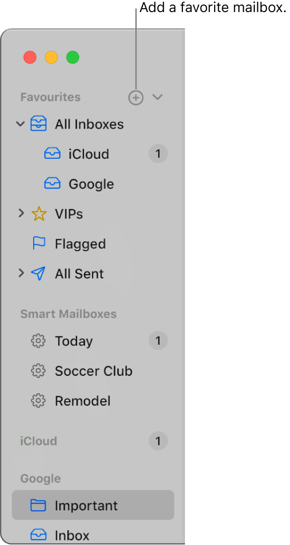 why is mailbox greyed out in mac app for rules