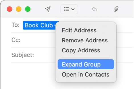 office for mac delete email address in address book