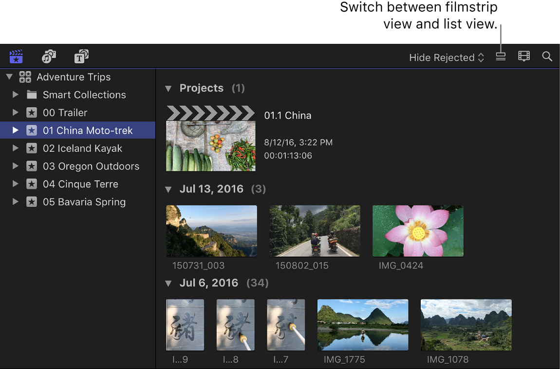 title fade duration in imovie 10.1.2