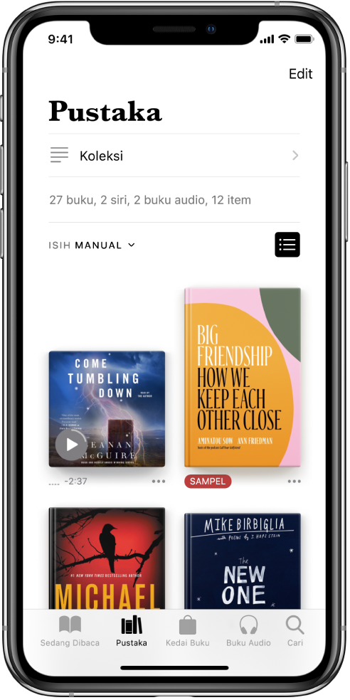 Susun Buku Dalam App Buku Pada Iphone Sokongan Apple