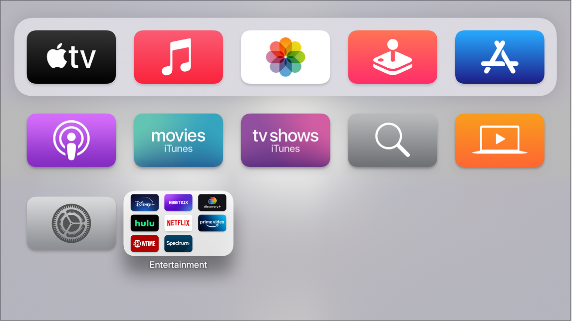 Customize The Apple TV Home Screen Apple Support