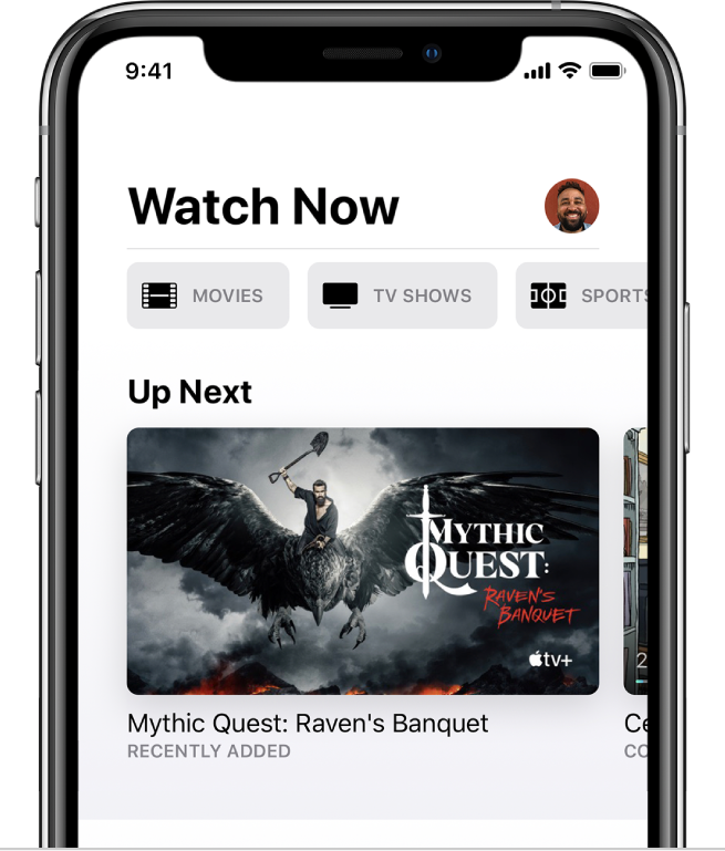 Apple TV physique