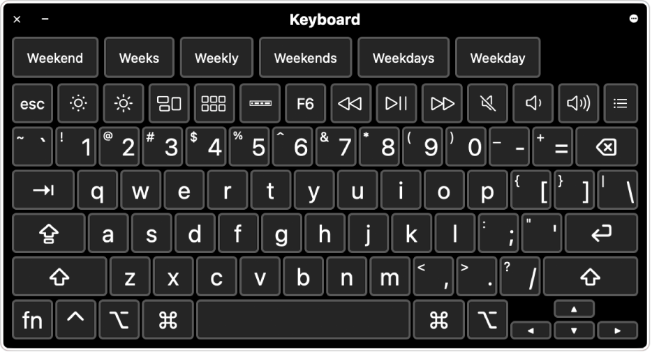 mac voice control keyboard shortcut