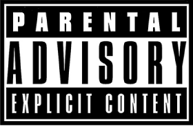 Etichetta Parental Advisory Label.