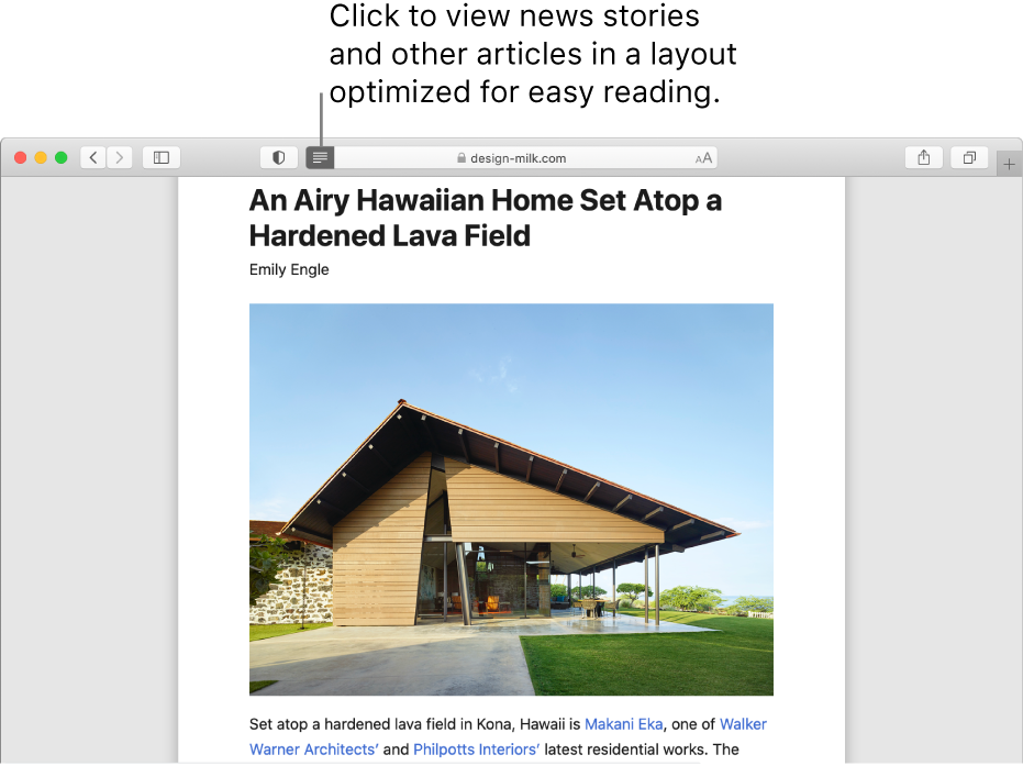 An article in Reader, with all ads and navigation stripped away.