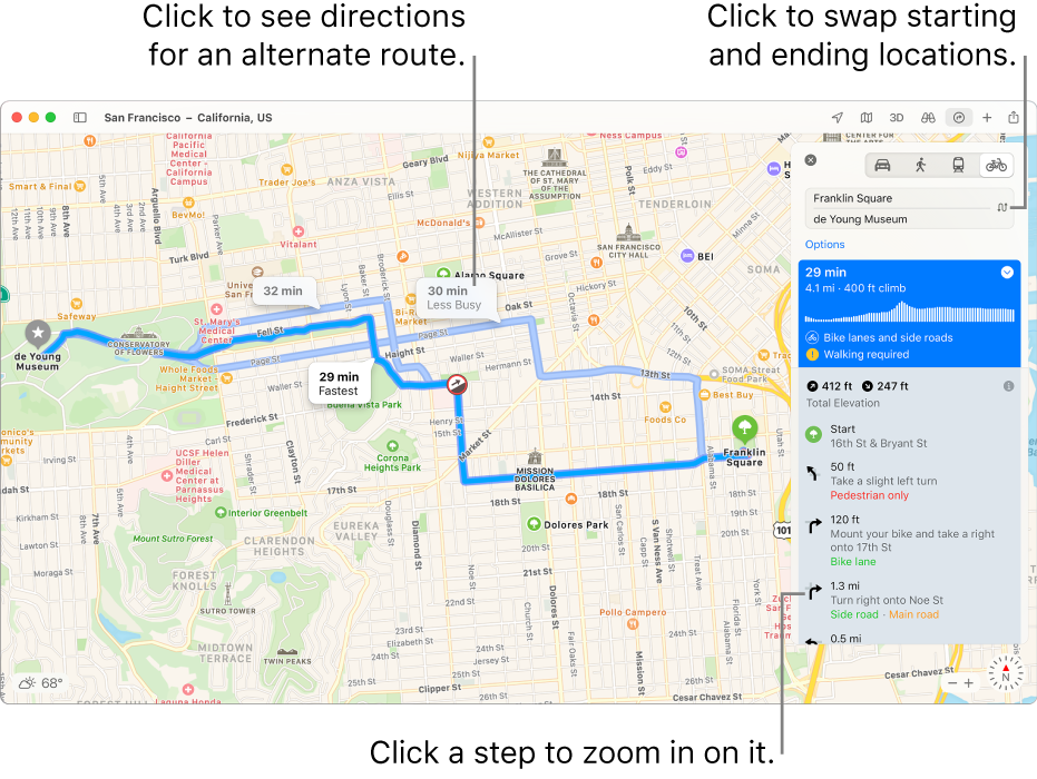 driving directions software for mac