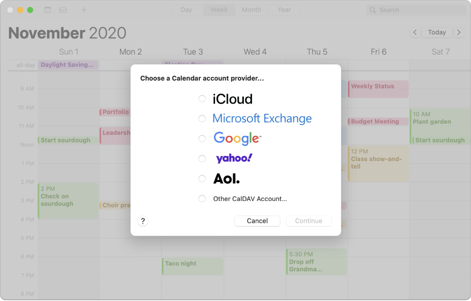 business calendar app for mac