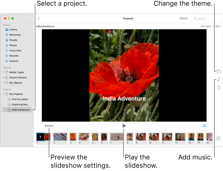 best program for photo slideshows mac