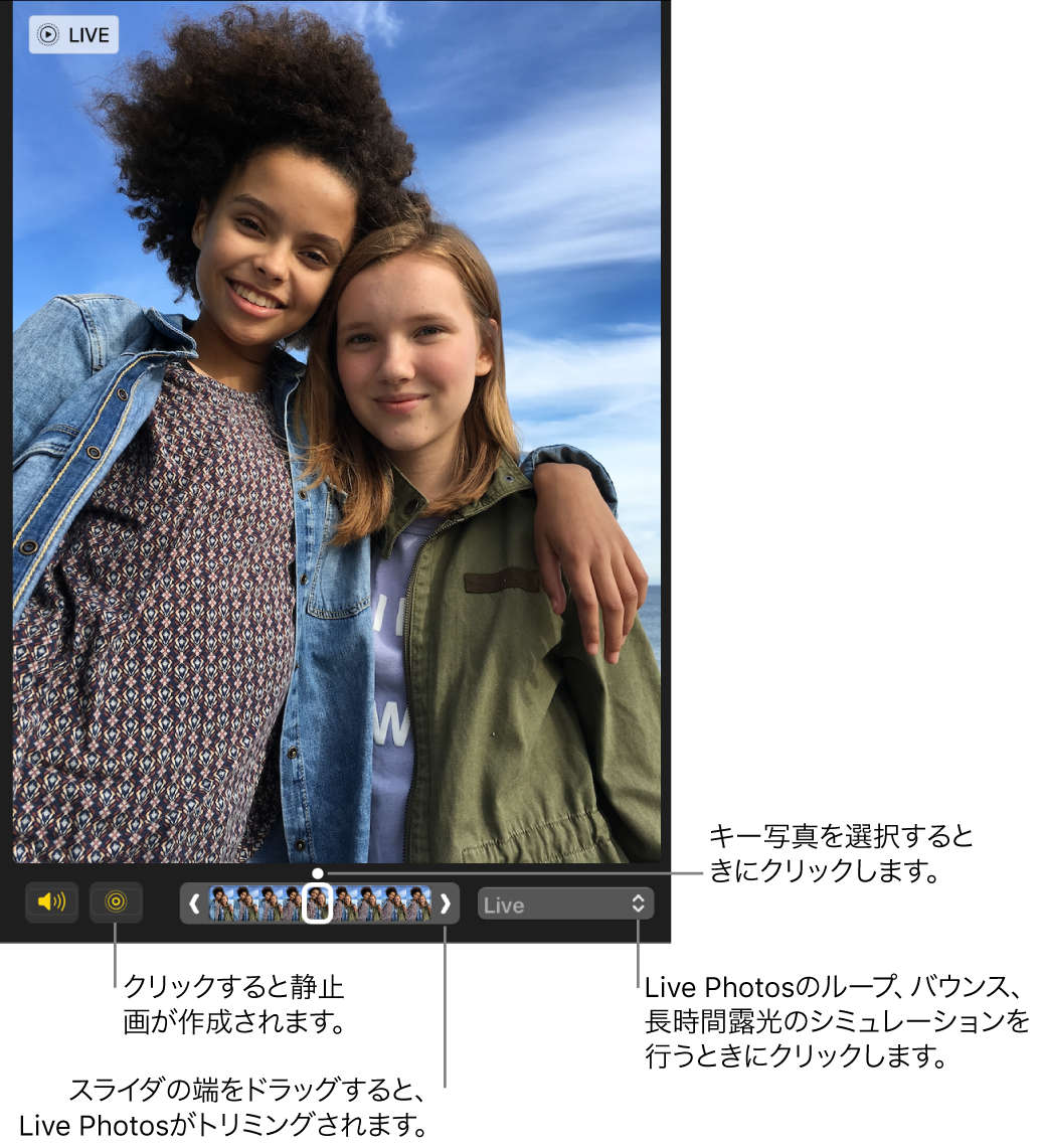 Macの 写真 でlive Photosを変更する Apple サポート