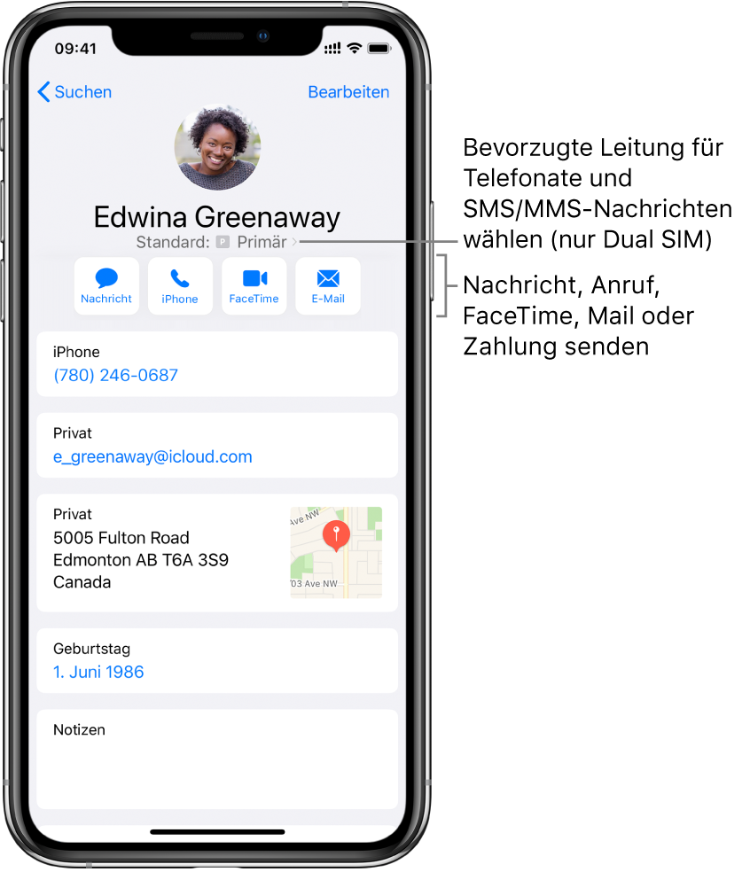 Varför visas ett 08-nummer när jag ringer med iPhone som man 