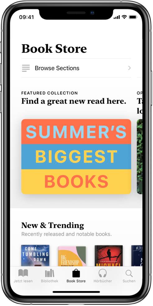 Suchen Und Kaufen Von Buchern Und Horbuchern In Apple Books Auf Dem Iphone Apple Support