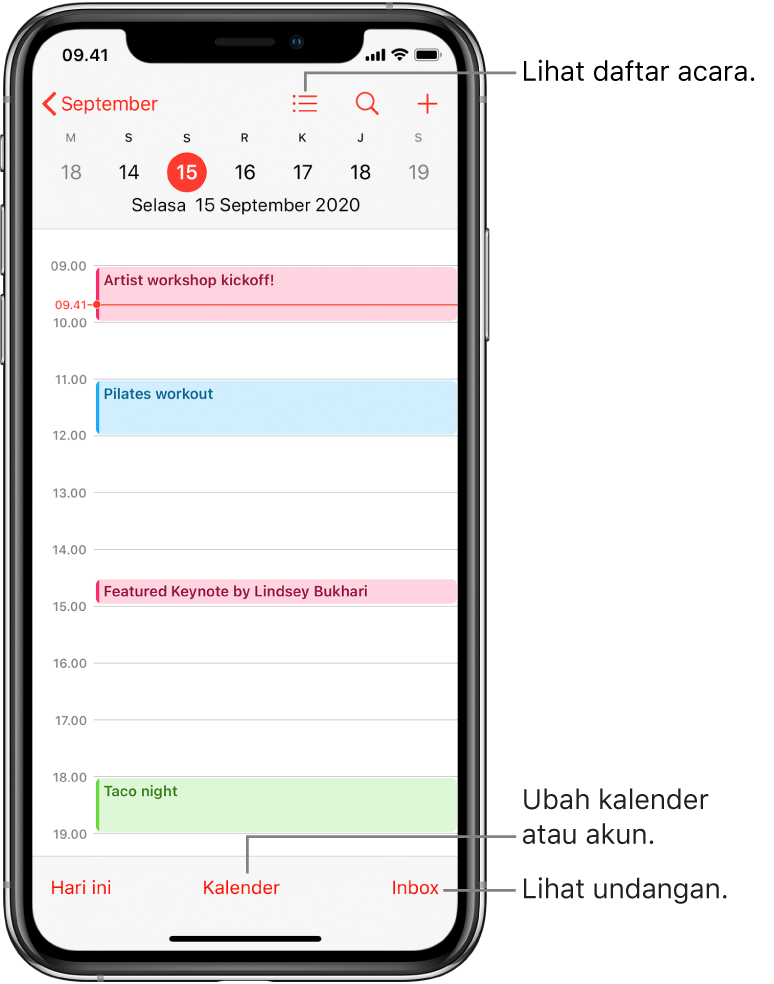 Membuat Dan Mengedit Acara Di Iphone Apple Support