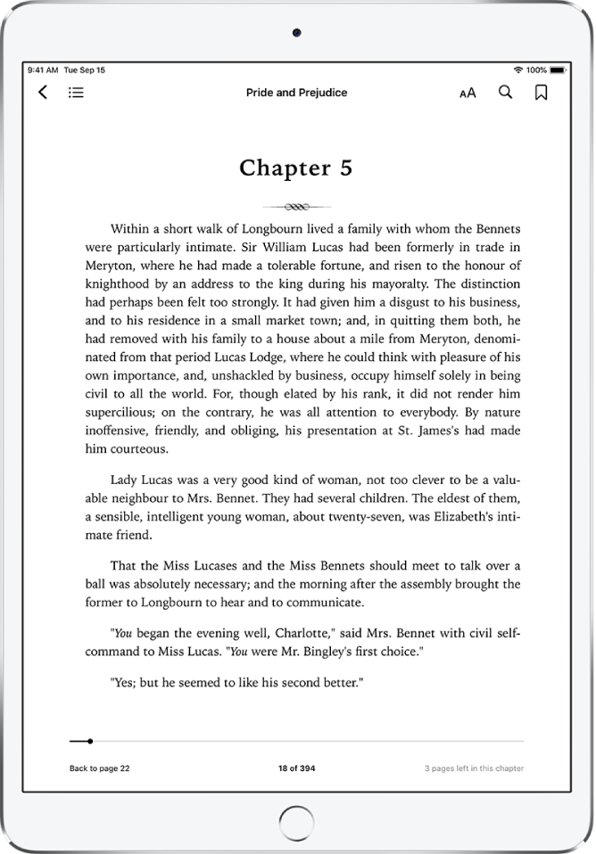 Read Books In The Books App On Ipad Apple Support