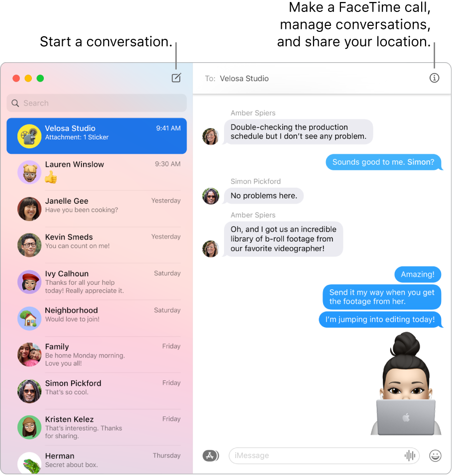 imessage for mac text