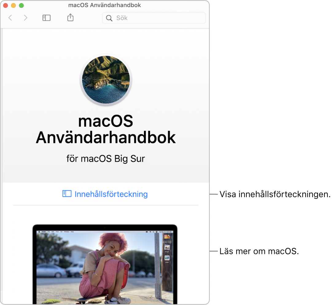 macOS Användarhandbok - Apple-support