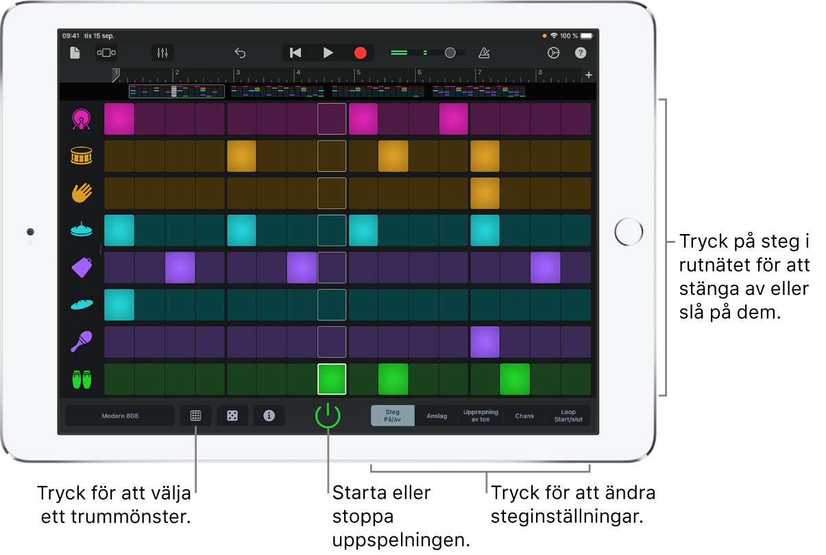 Pekinstrumentet slagsequencer