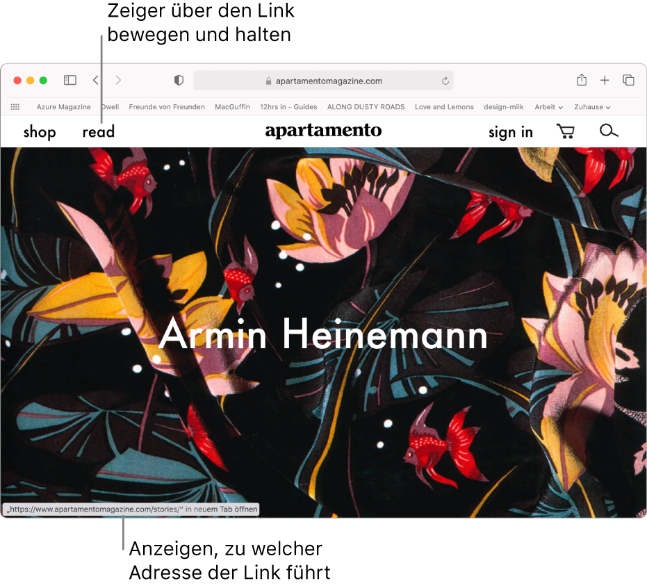 Websites In Safari Auf Dem Mac Offnen Apple Support