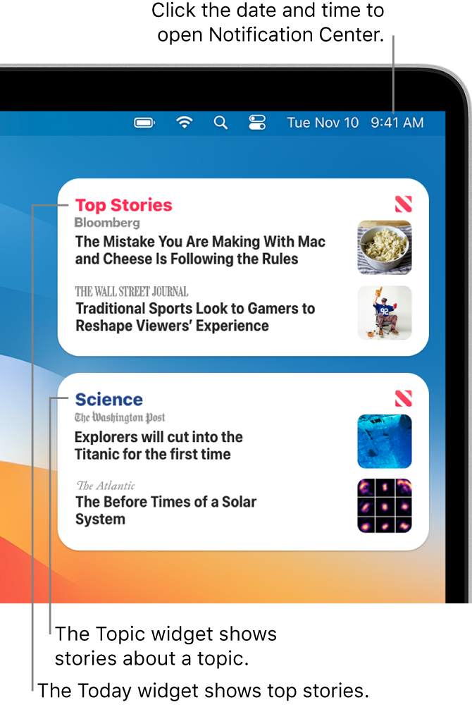 neapple news app for mac