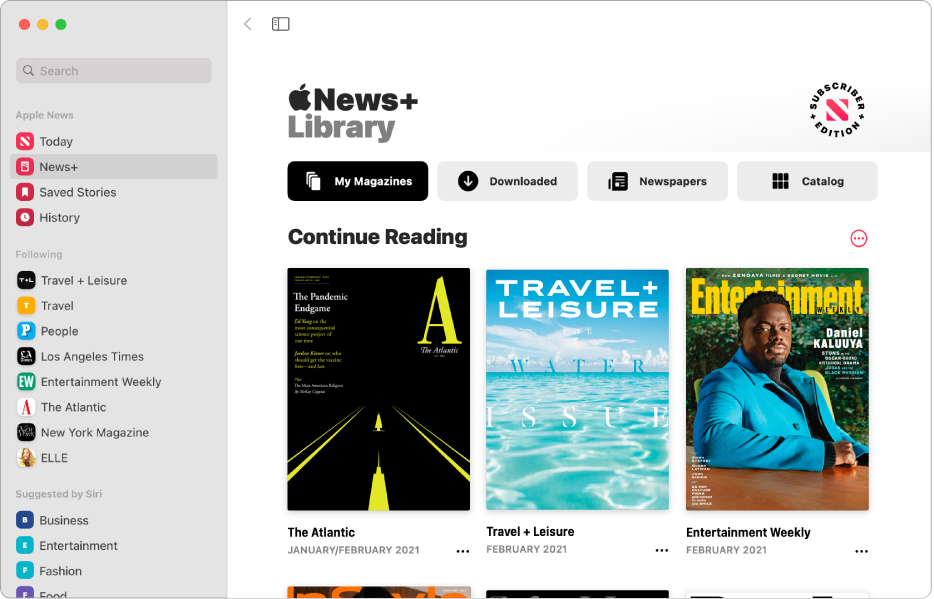 news reader like apple news for mac