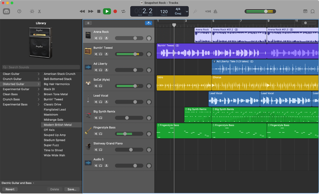 garageband vs band in a box