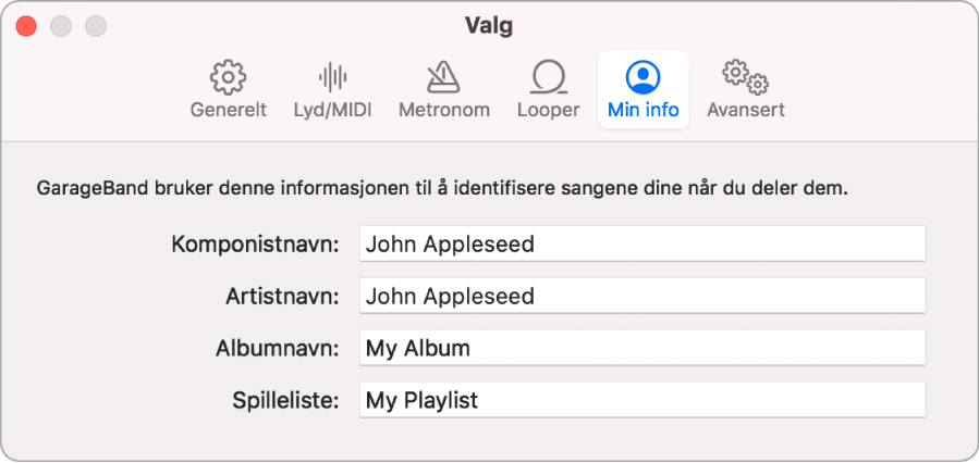 Min info-valg.
