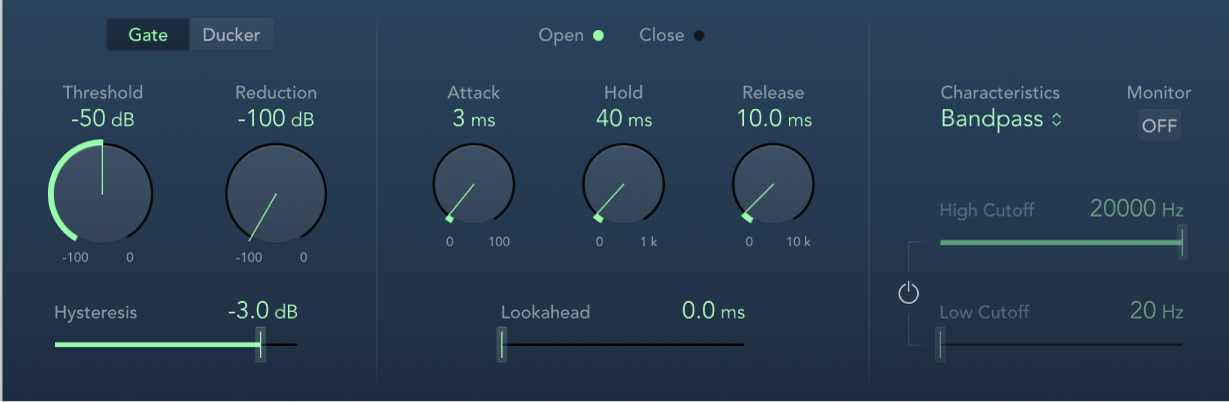 Logic Pro Noise Gate Overview Sokongan Apple