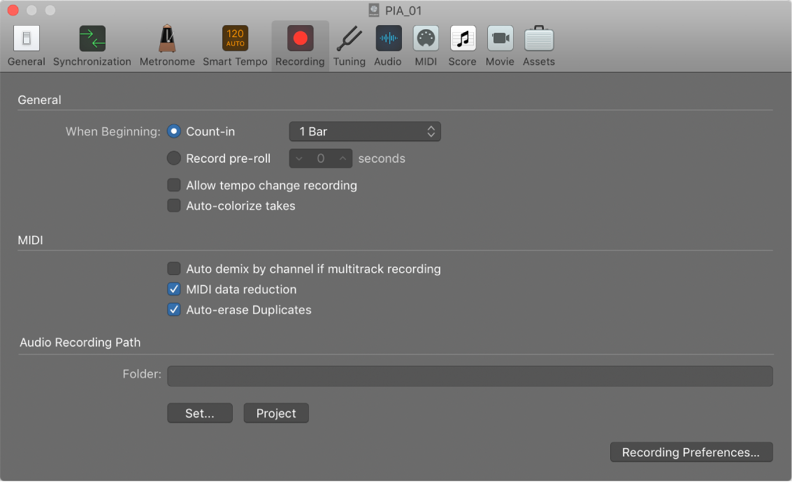 multitrack recording and editing for the mac
