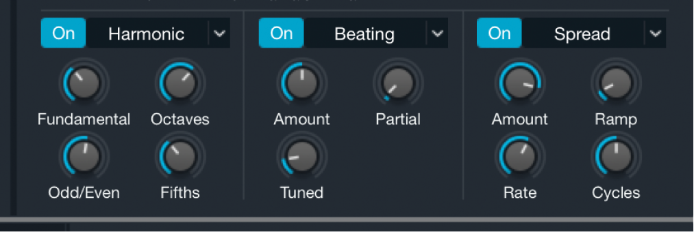 图。加法元素效果参数。