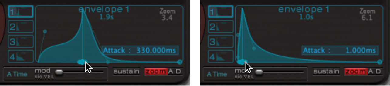 图。包络调制调整。